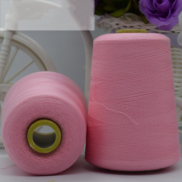 Excellent quality&sales 60/2 100% spun polyester yarn&sewing thread for circular knitting