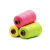 Clothes sewing thread 40/2 polyester 100% China wholesale price dyed color AA grade thread sewing