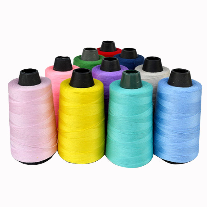 Best Supplie 30/3 sewing thread in any yards 100% polyester white and dyed color ODM OEM 