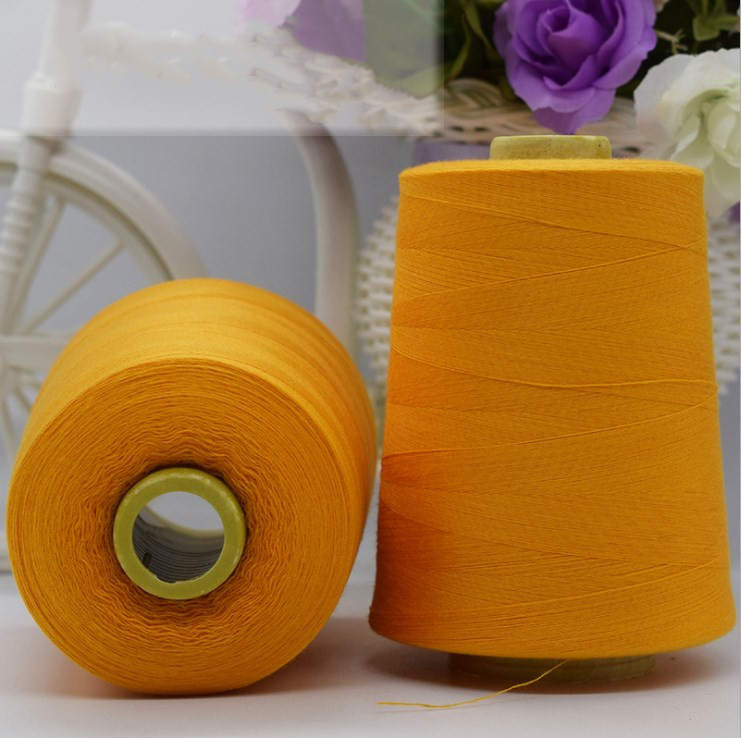 Spun polyester 40s/2 sewing thread for winding machine 5000y cloth sewing different types