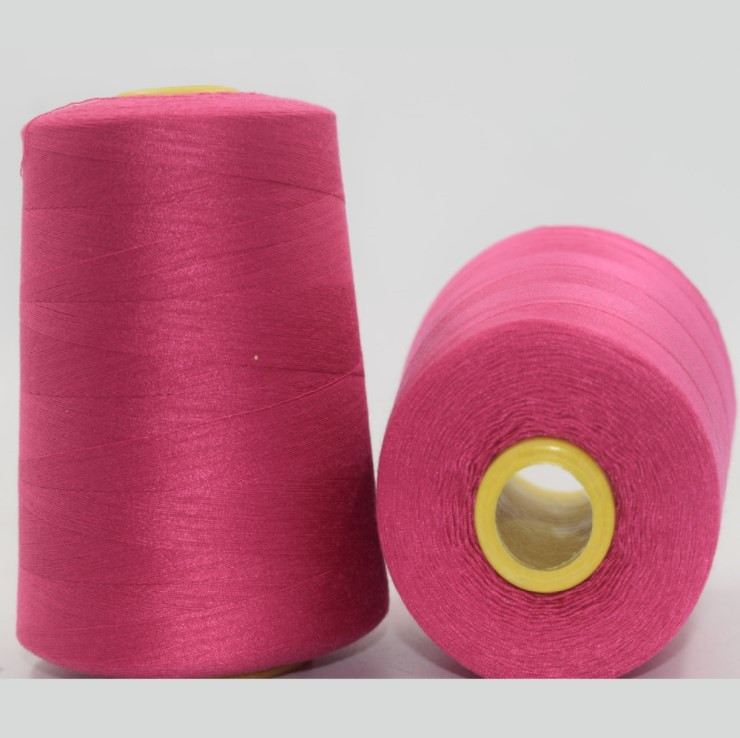 Sewing Thread China Supply Spun 100 Polyester thread 30/2 3000y/5000y/8000y For Knitting/Weaving