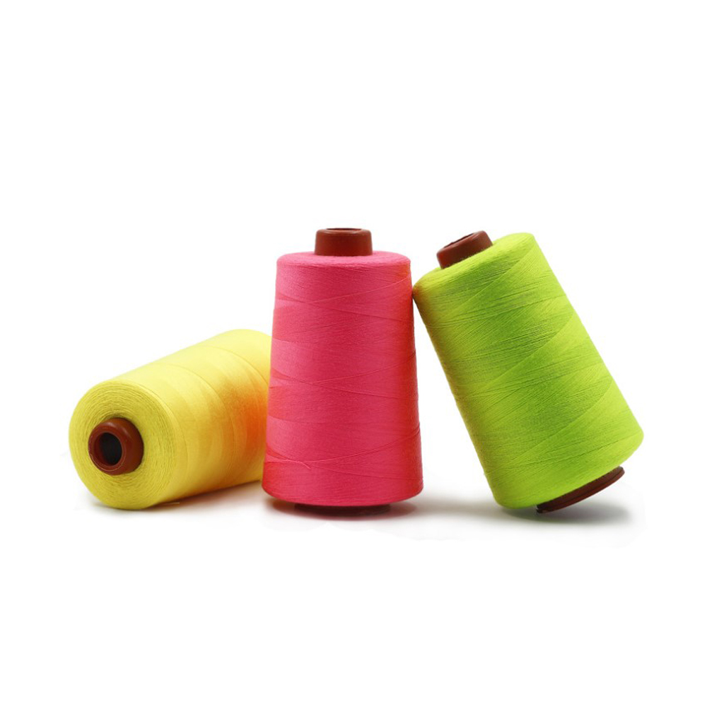 Spun polyester 40s/2 sewing thread for winding machine 5000y cloth sewing different types