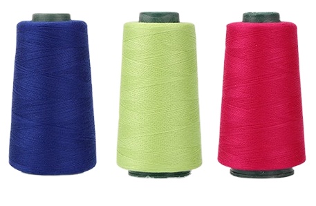 100% Polyester Colored Sewing Thread Factory Supply Good Quality for Weaving 20/3