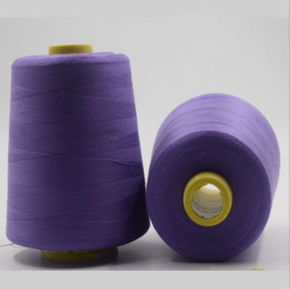 100% Spun 20/4 Overlock Sewing Thread Embroidery Polyester Thread Price For Machine